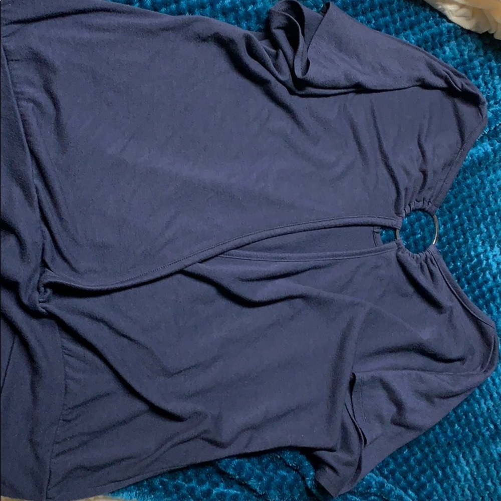 Blue dress shirt